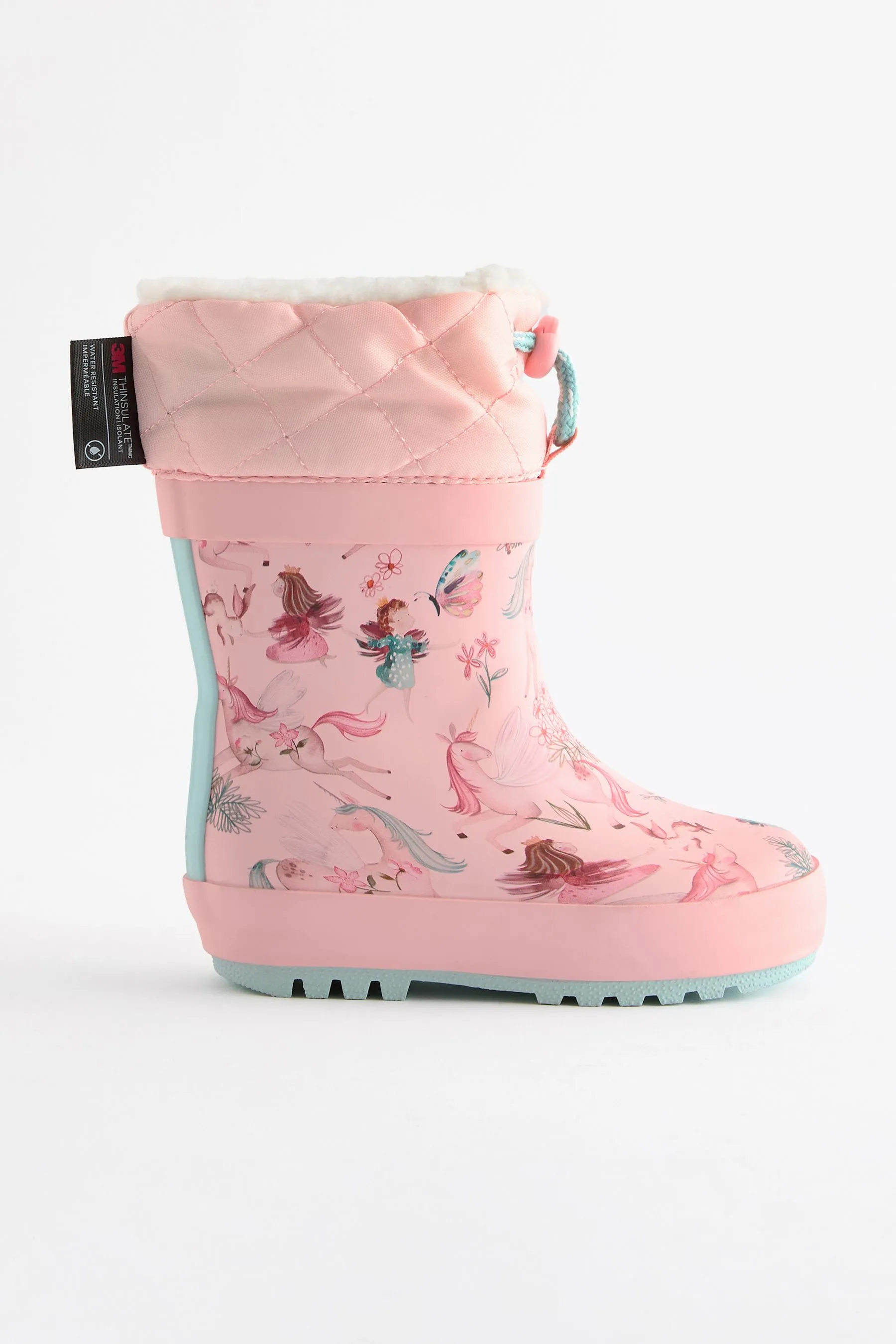 HADA ROSA  BOTAS DE AGUA AJUSTABLES