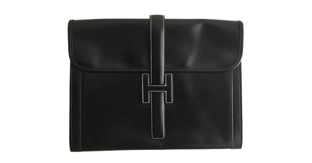 Hermès Jige GM Negro 