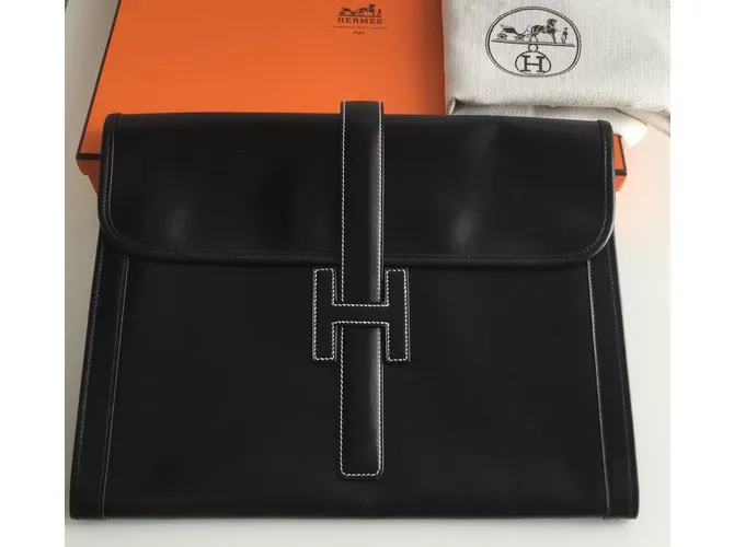 Hermès Jige GM Negro 