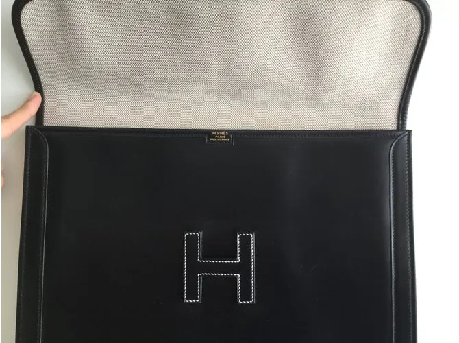 Hermès Jige GM Negro 