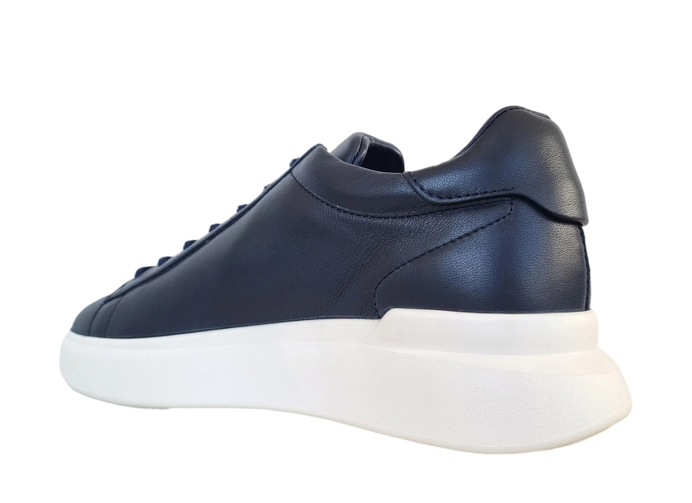 Hogan zapatos de hombre sneakers H580 HXM5800DV42LE9U805 azul noche