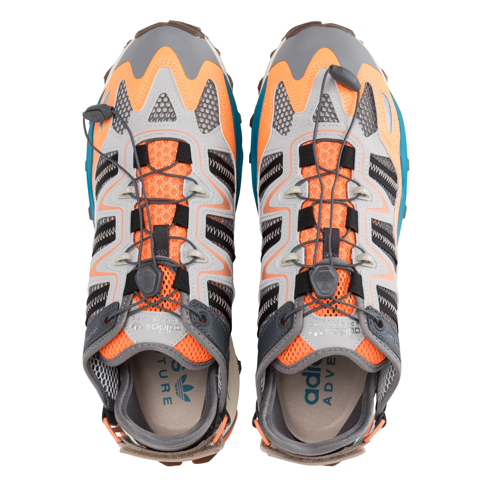 HYPERTURF  ZAPATILLAS BAJAS EN DOS MATERIALES EN MULTICOLOR