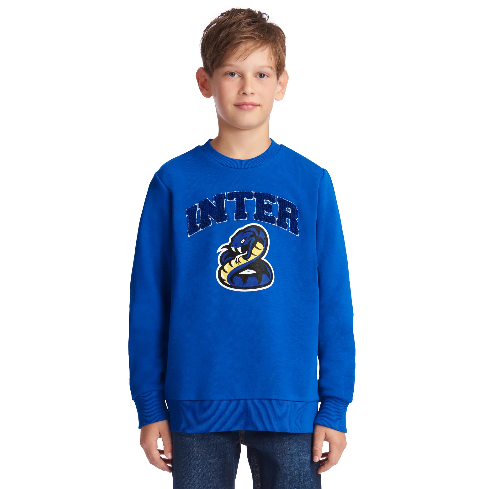 IM SUDADERA SNAKE CUELLO REDONDO NIÑO