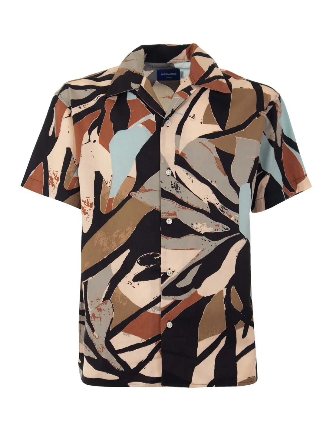 JACK & JONES  CAMISA MULTICOLOR JORSEQUOIA TENCEL 12255232 HOMBRE