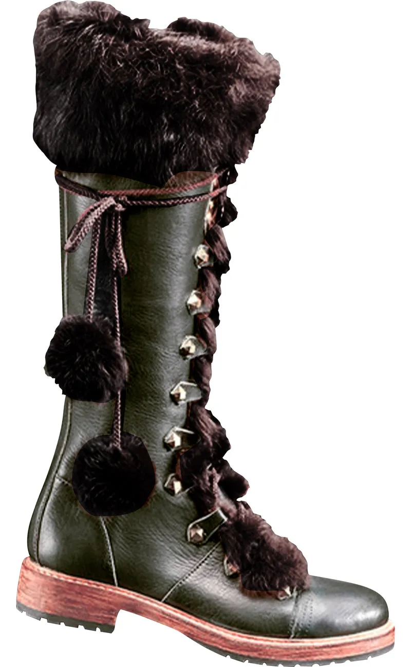 JAZMIN CHEBAR Botas Cuero y Piel