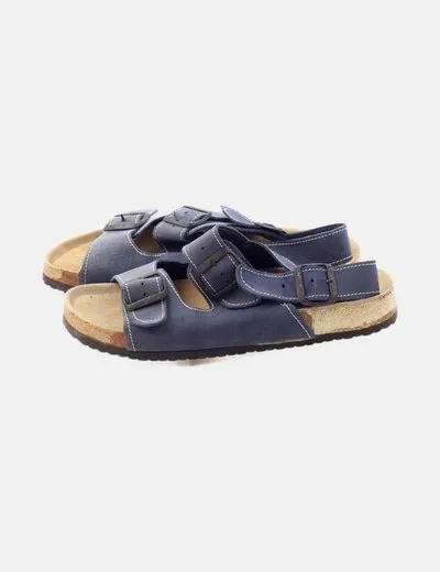 Jogama Sandalia azul hebillas