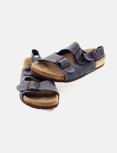 Jogama Sandalia azul hebillas
