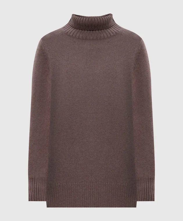JOSEPH Brown cashmere sweater