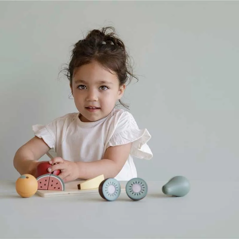 Juego madera frutas Little Dutch