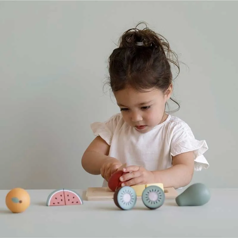 Juego madera frutas Little Dutch