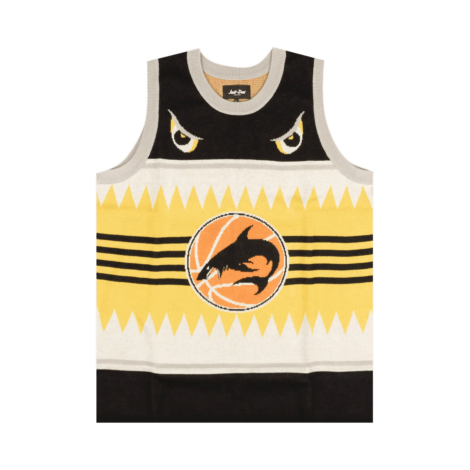 Just Don Shark Basketball Jersey Sweater