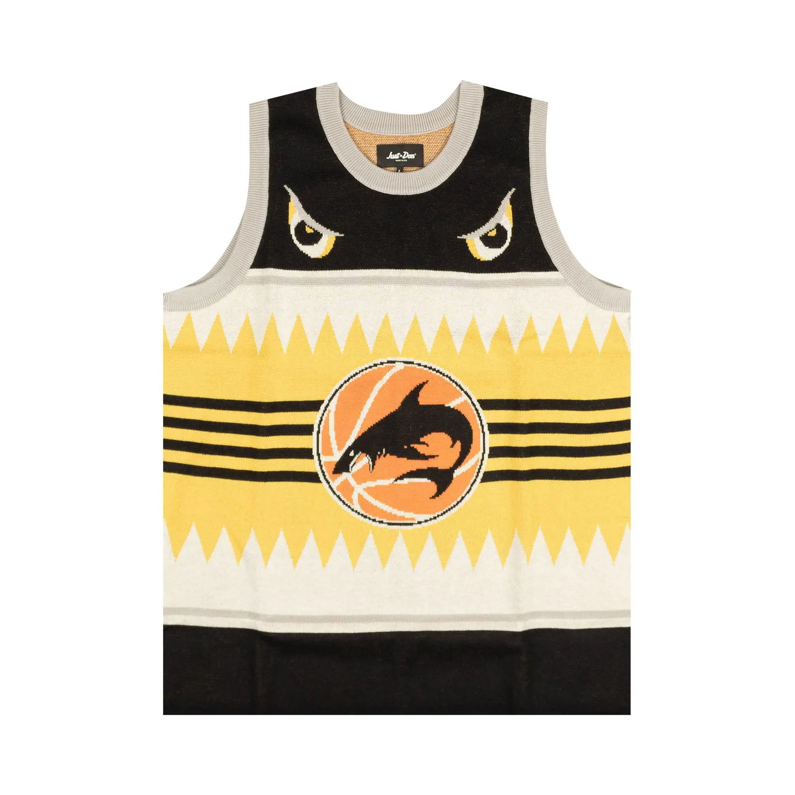 Just Don Shark Basketball Jersey Sweater