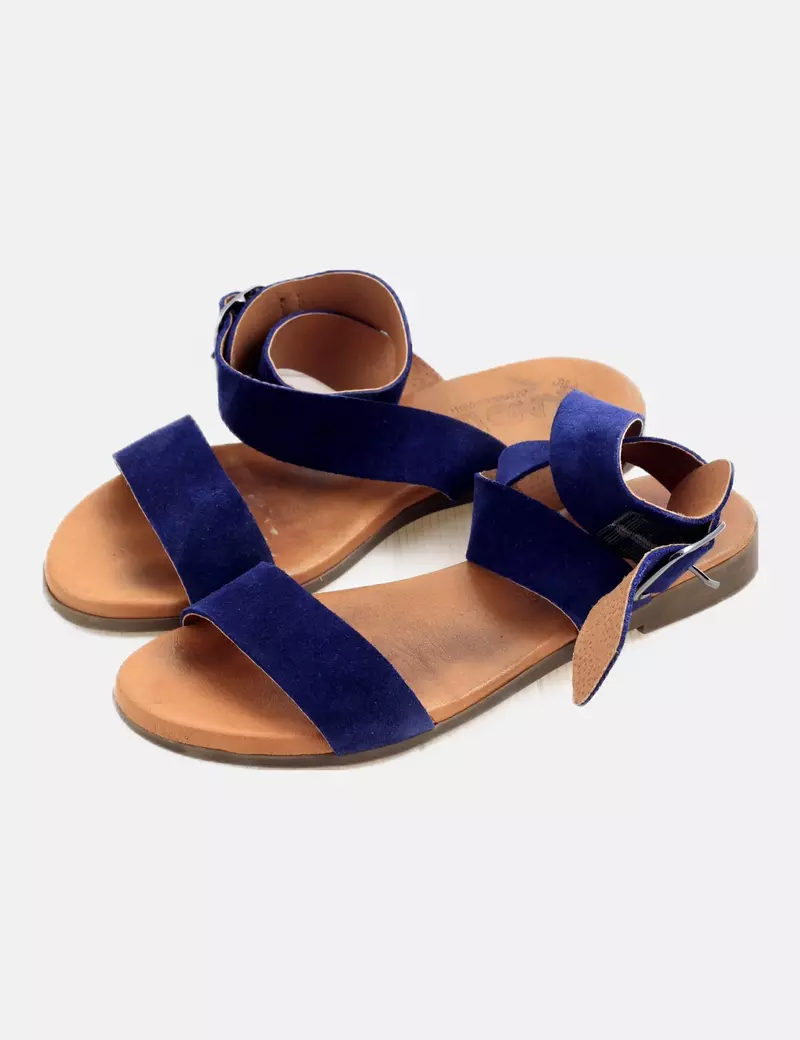 KAOLA Sandalia azul tiras