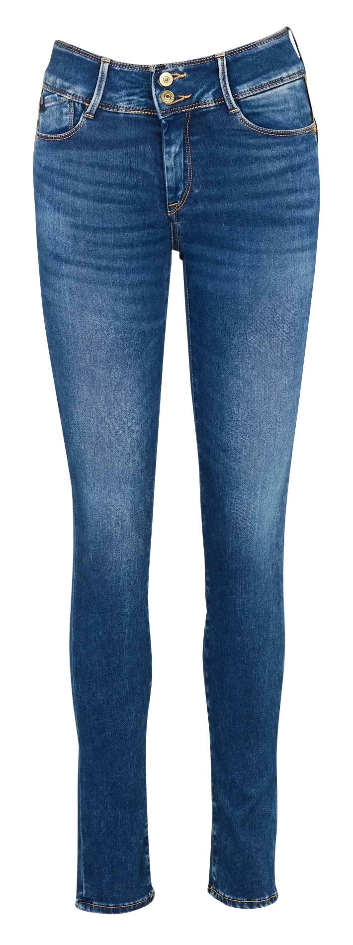 LE TEMPS DES CERISES ULTRPULC  PANTALóN SLIM DE MEZCLA DE ALGODóN EN AZUL