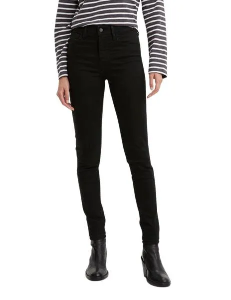 LEVIS PANTALóN 720 HIGHWAISTED SUPER SKINNY NEGRO