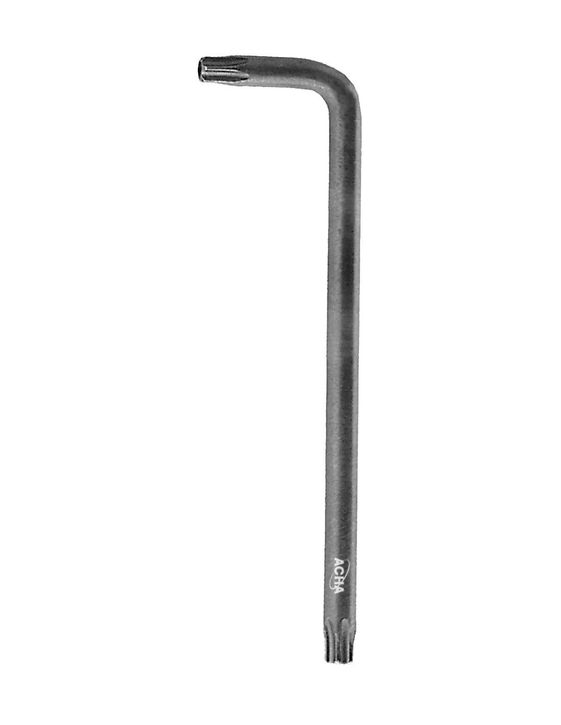 LLAVE TORX INVIOLABLE ACODADA PAVONADA CR.VA.  TR27
