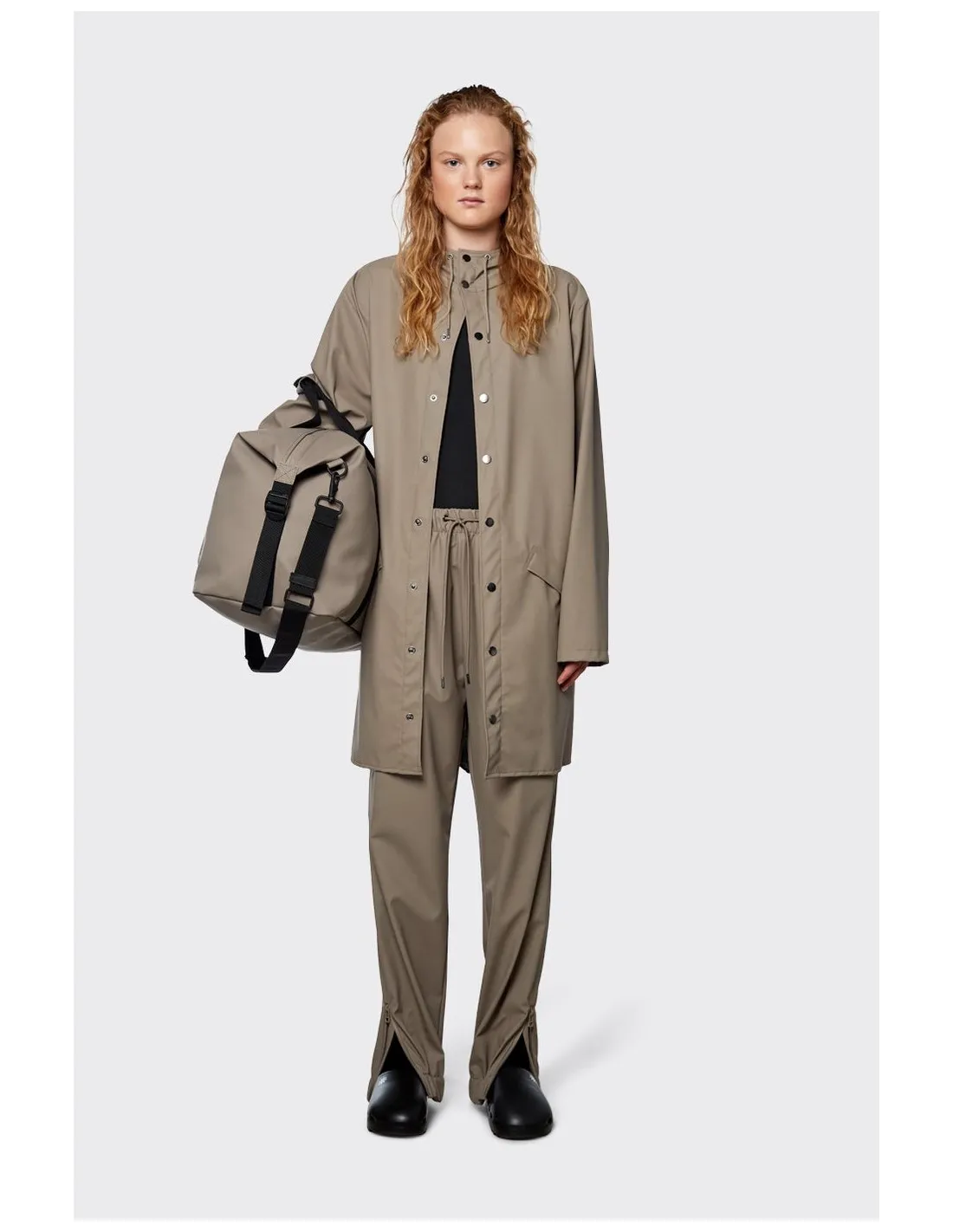 Long Jacket Taupe