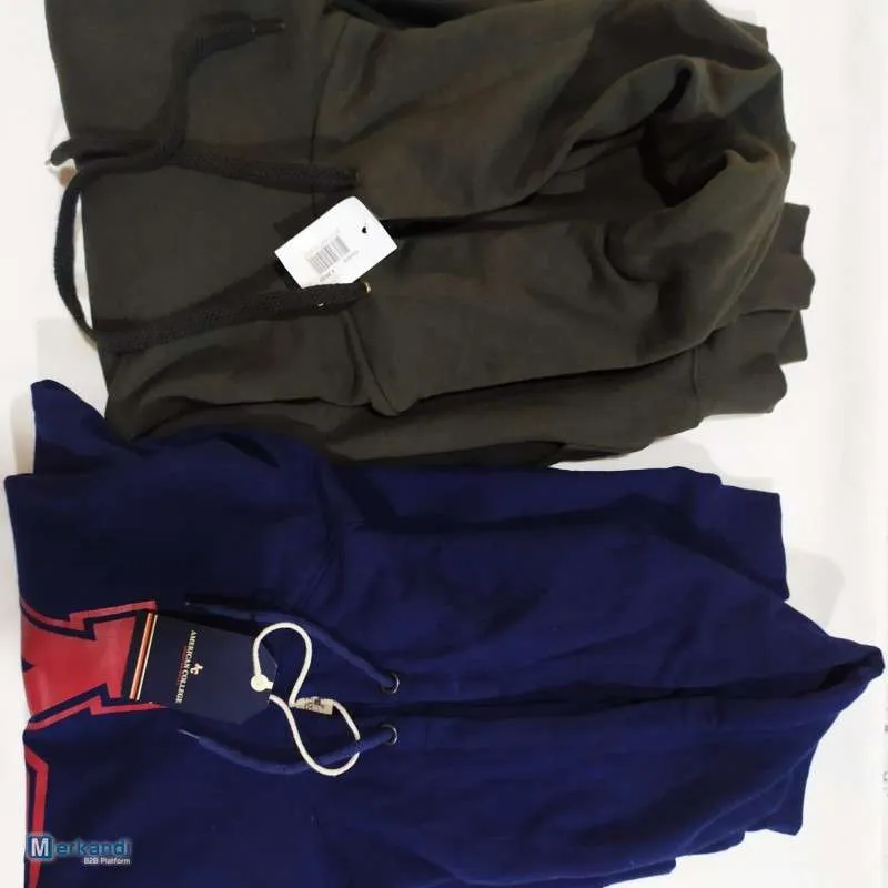 Lote Surtido de Sudaderas para Hombre de Marcas Europeas al Por Mayor