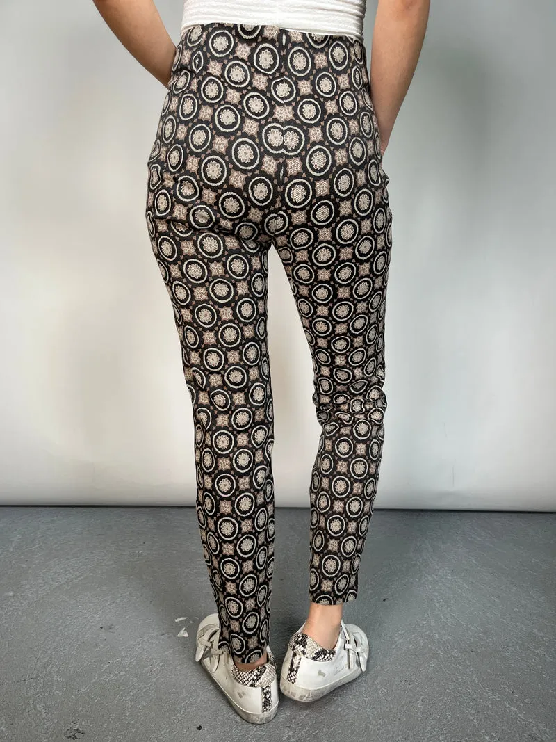 MALIPARMI Pantalón Jacquard