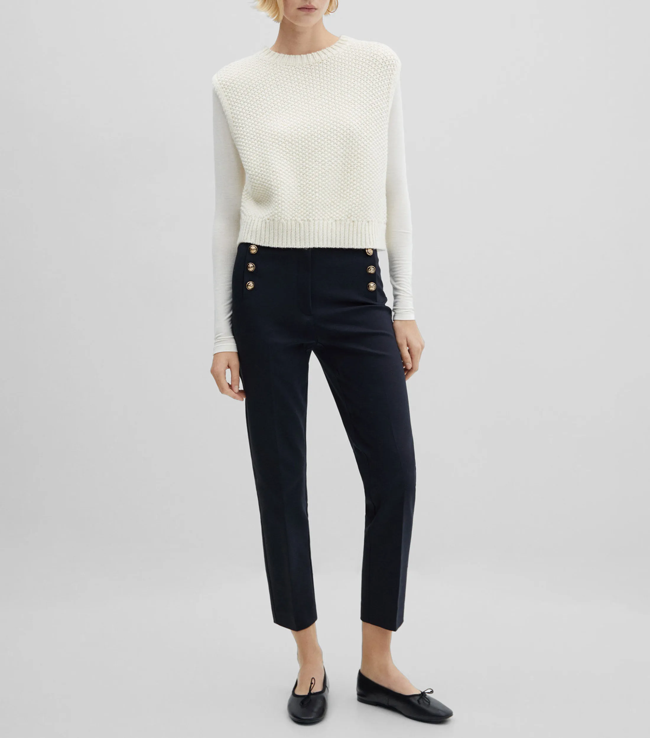 Mango Pantalón Mujer