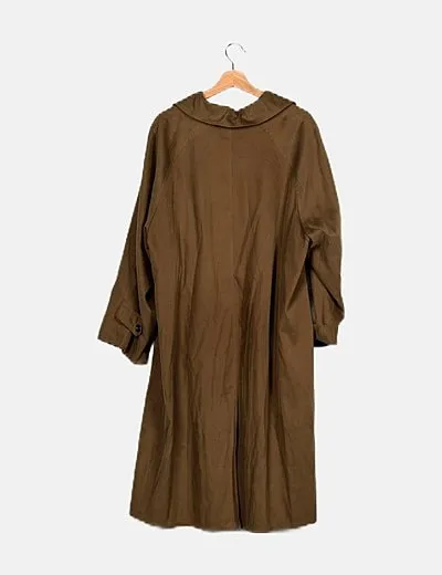 Max Mara Abrigo verde caqui