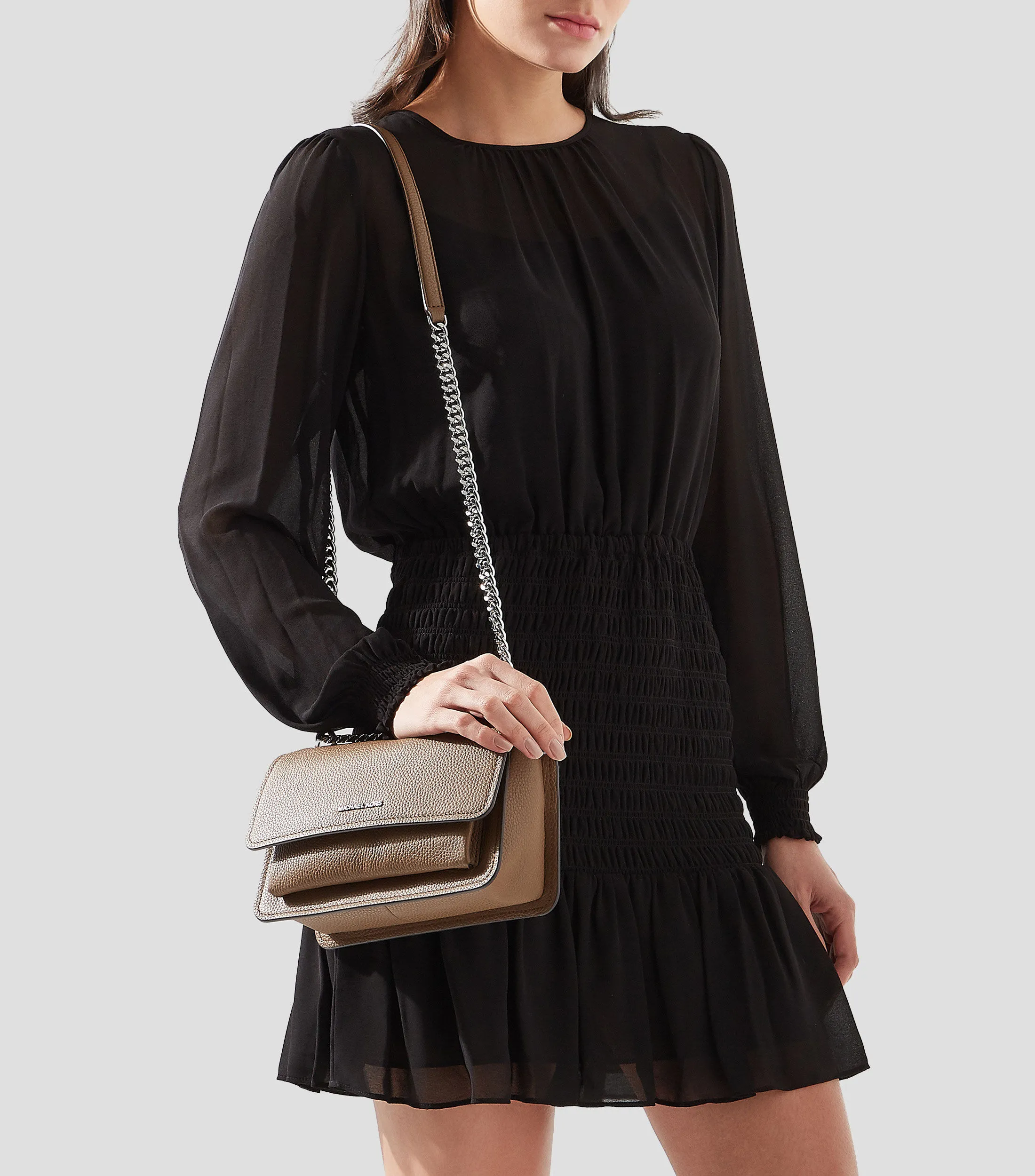 Michael By Michael Kors Bolso Shoulder granulado en piel Mujer