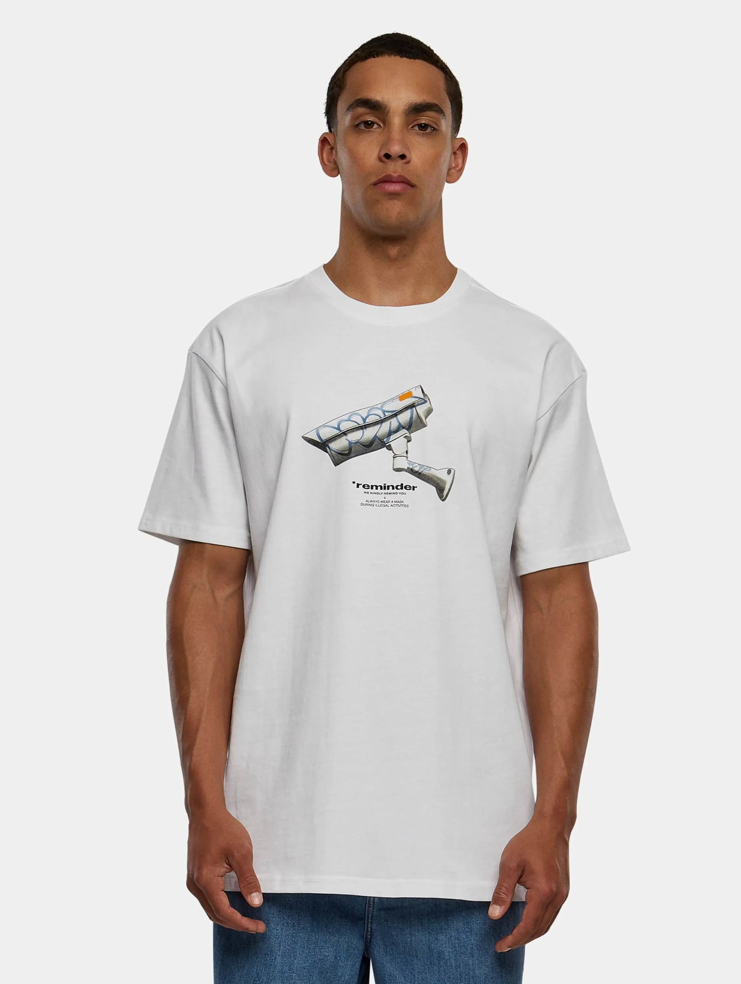 MISTER TEE UPSCALE CCTV OVERSIZE TSHIRT
