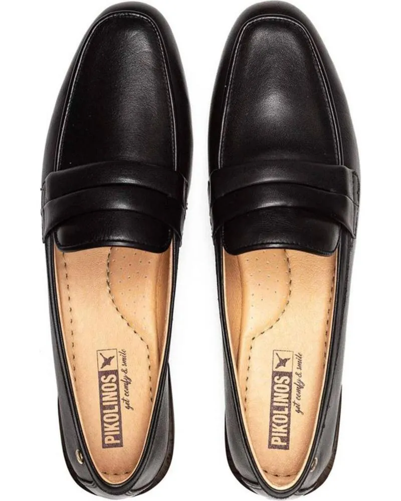 MOCASINES PIKOLINOS  DE MUJER MOCASIN W9W3531 ALMERIA  BLACK