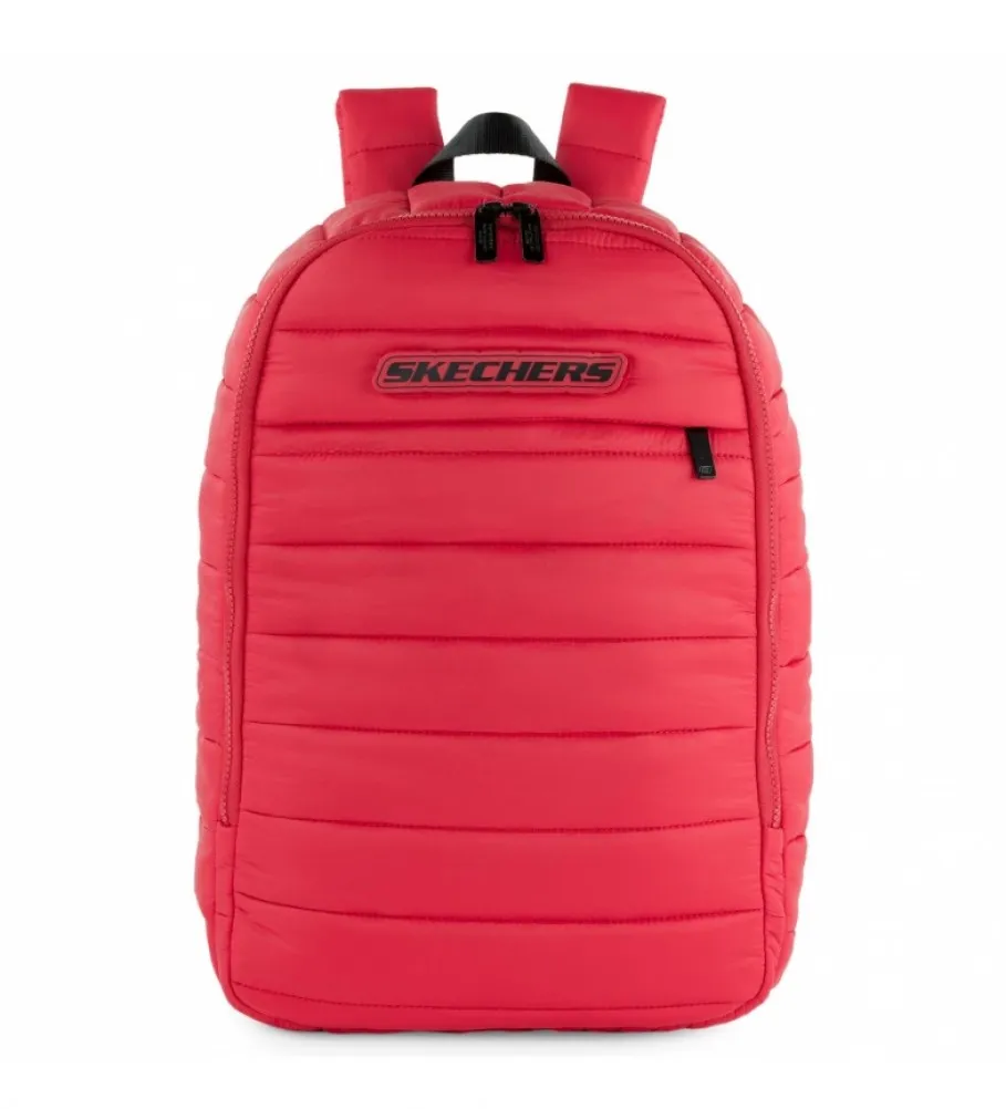 MOCHILA ESCOLAR S983 ROJO 28X40X15 CM