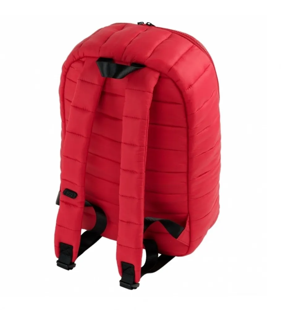 MOCHILA ESCOLAR S983 ROJO 28X40X15 CM