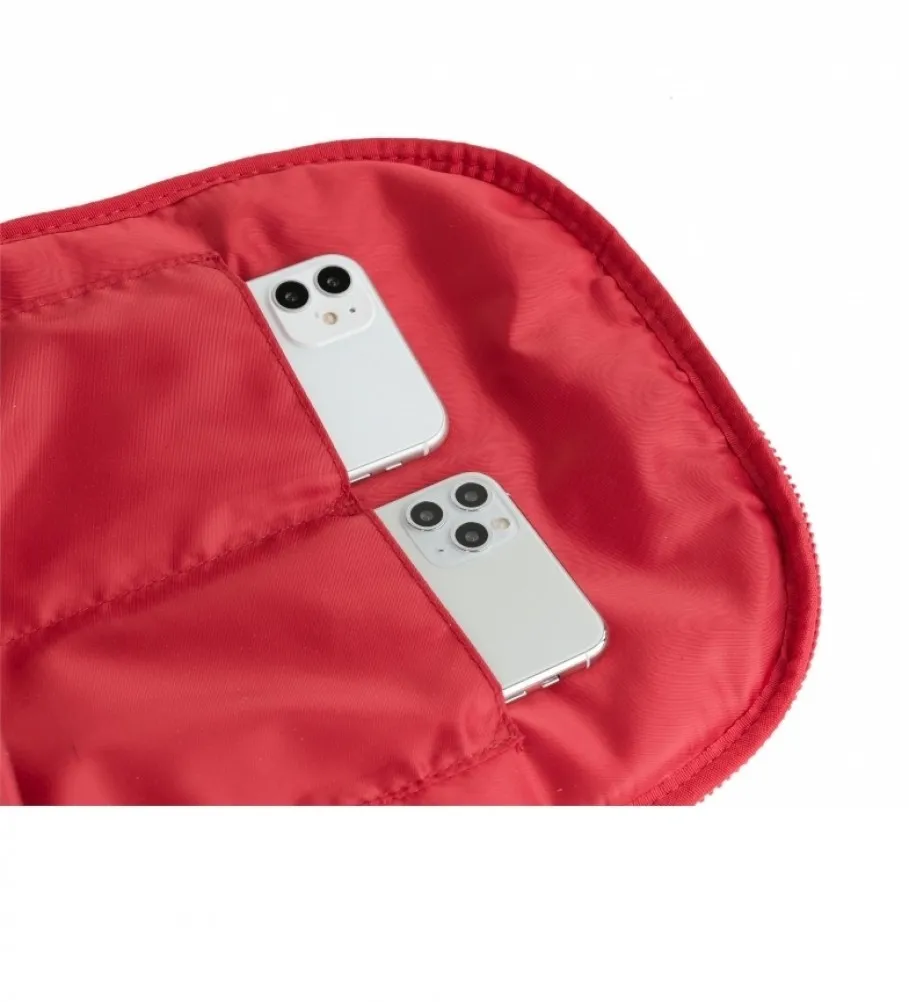 MOCHILA ESCOLAR S983 ROJO 28X40X15 CM