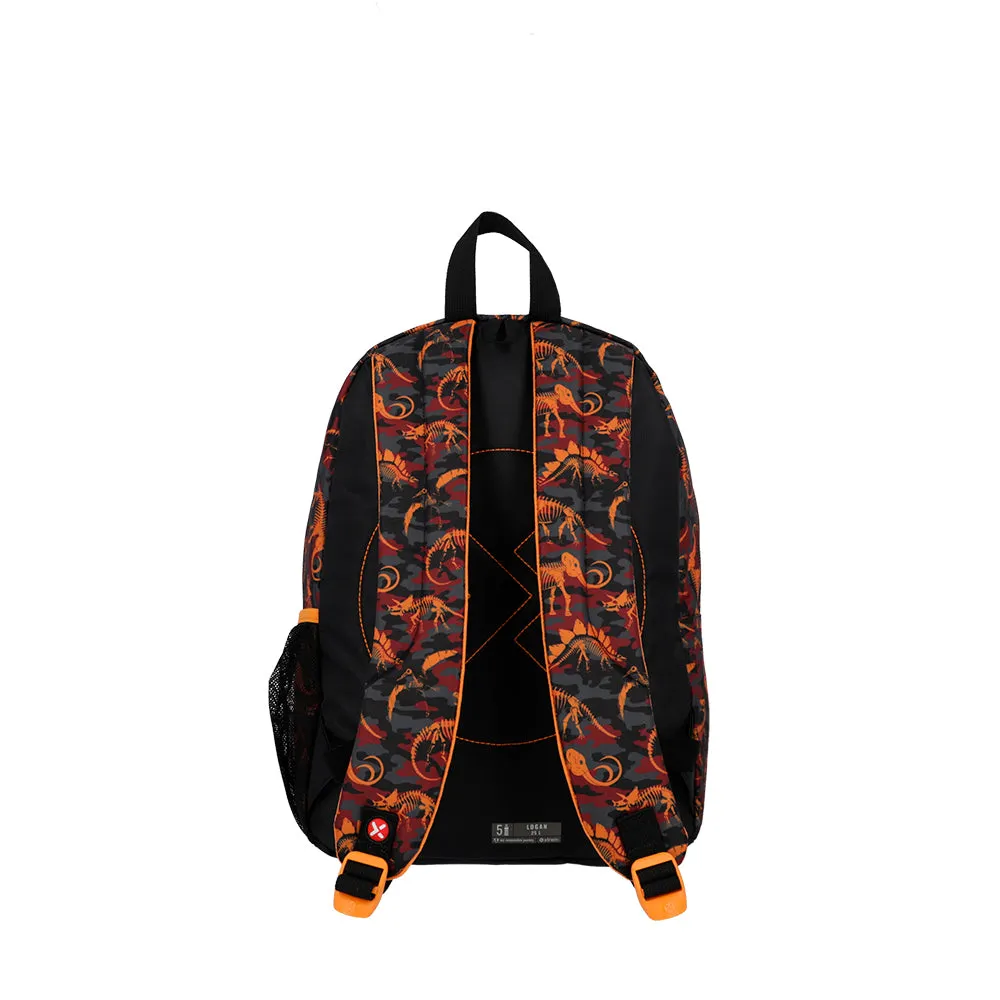 Mochila para nios Logan naranja
