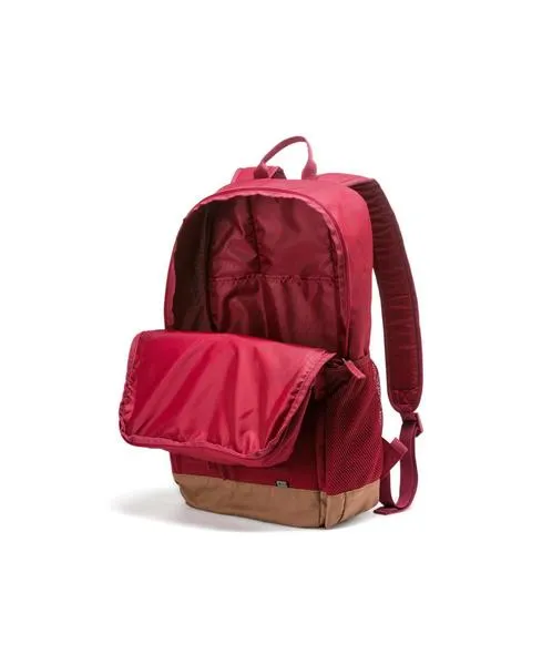 mochila puma s backpack granate/marron