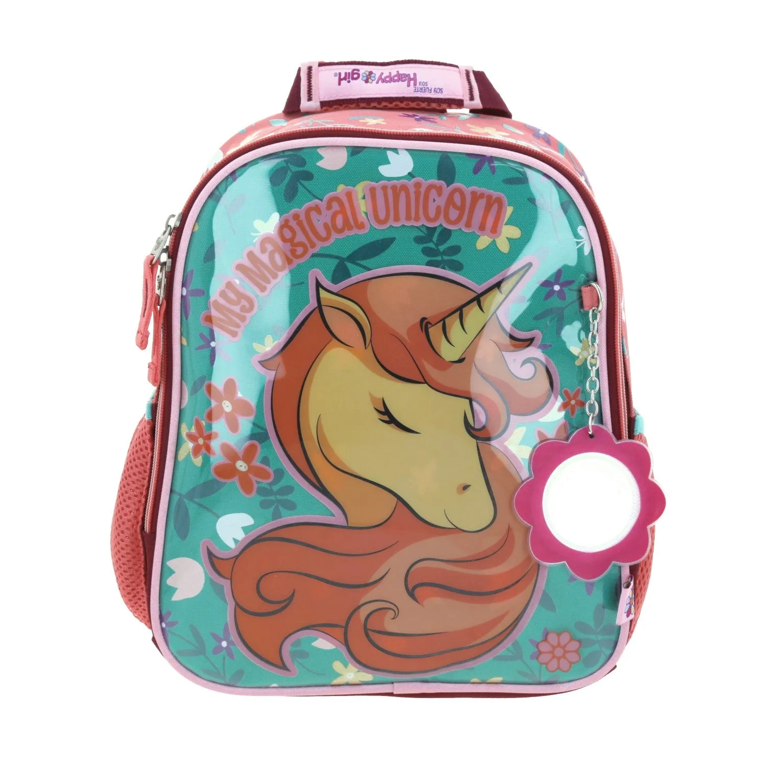 Mochila Rosa Chica Para Nia Happy Girl Chenson Manico
