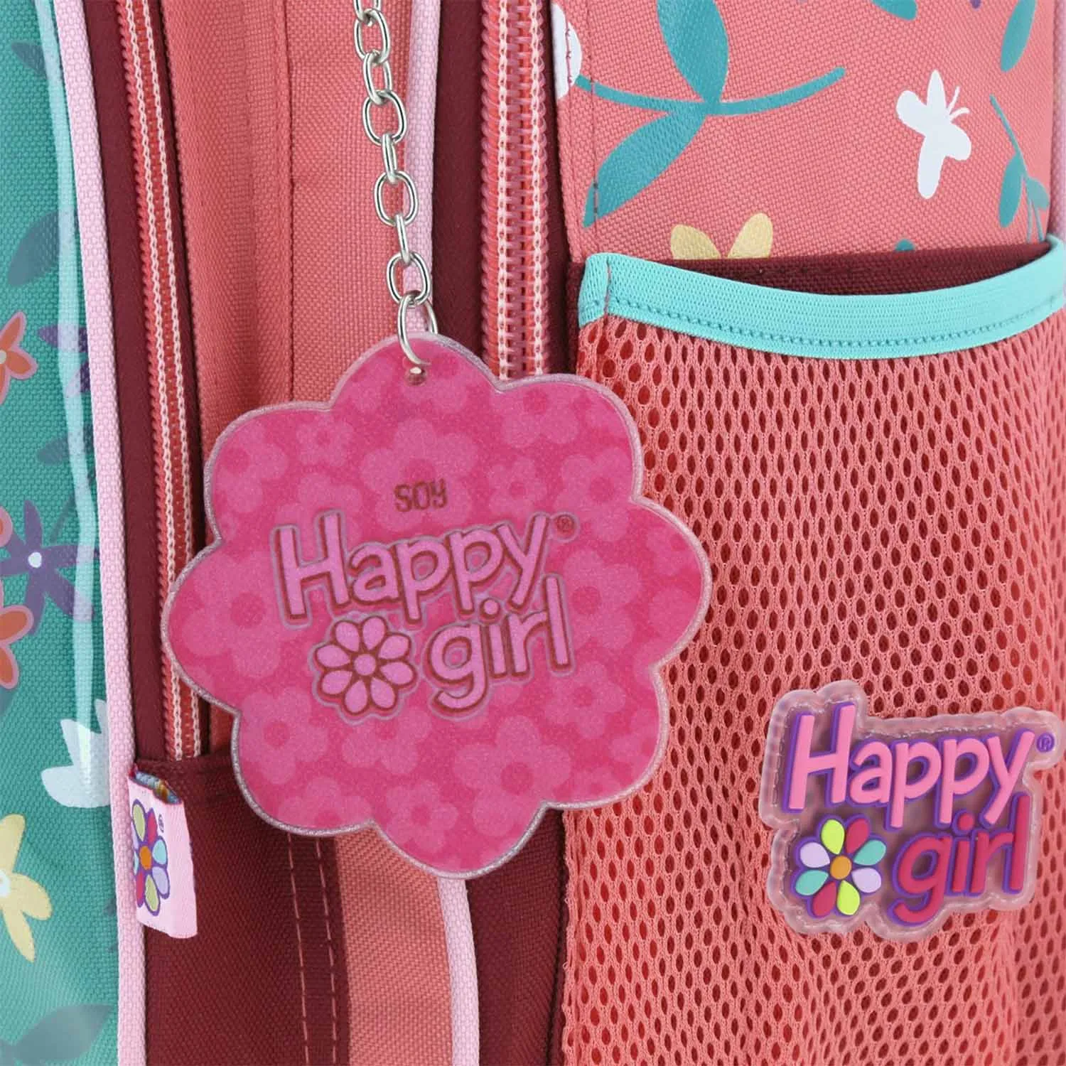Mochila Rosa Chica Para Nia Happy Girl Chenson Manico