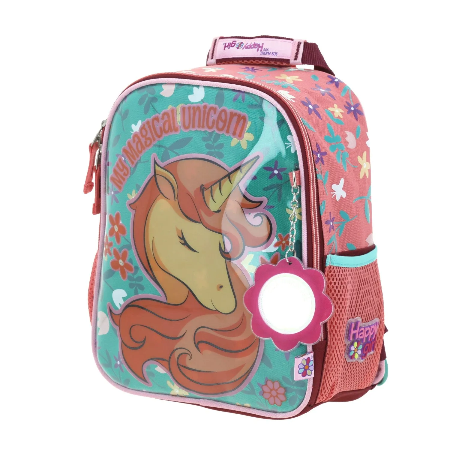 Mochila Rosa Chica Para Nia Happy Girl Chenson Manico