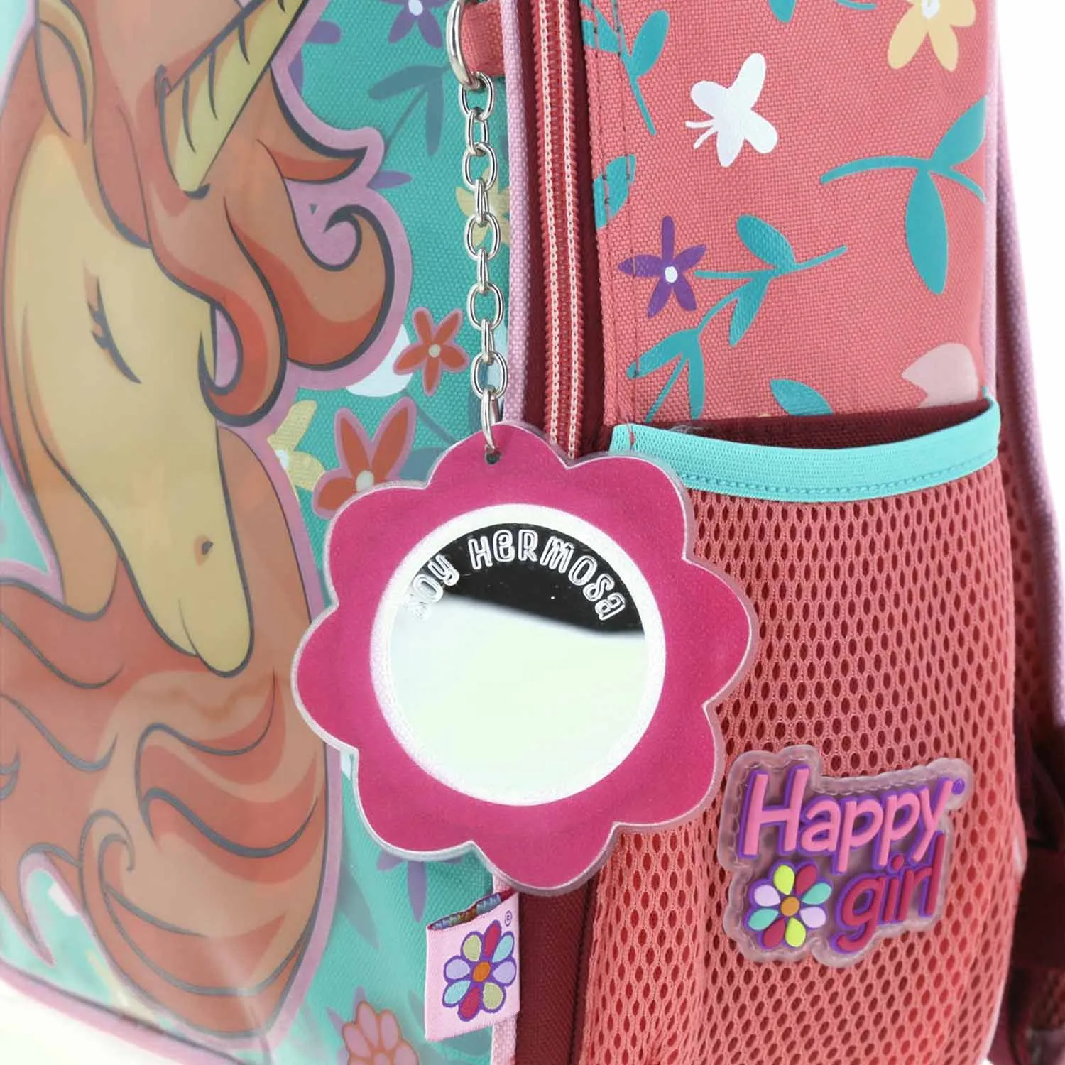 Mochila Rosa Chica Para Nia Happy Girl Chenson Manico
