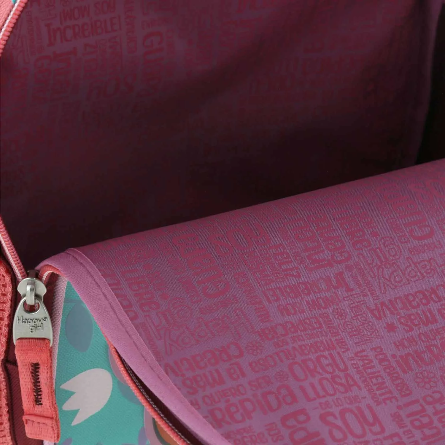 Mochila Rosa Chica Para Nia Happy Girl Chenson Manico