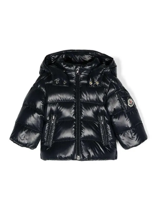 MONCLER JR CHAQUETA CASUAL  AZUL
