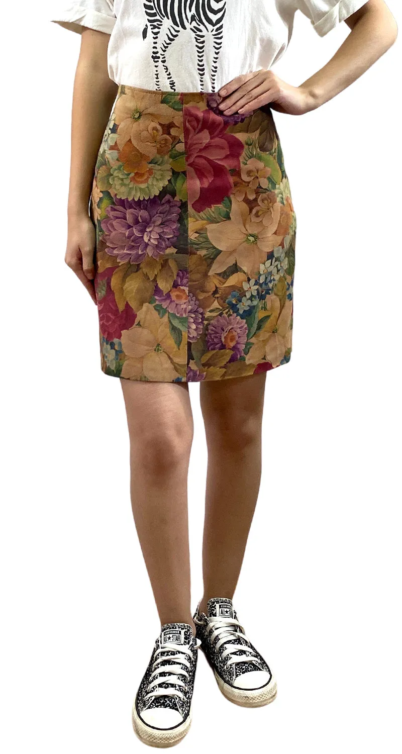 MORGAN AND CO Falda Mini Flores