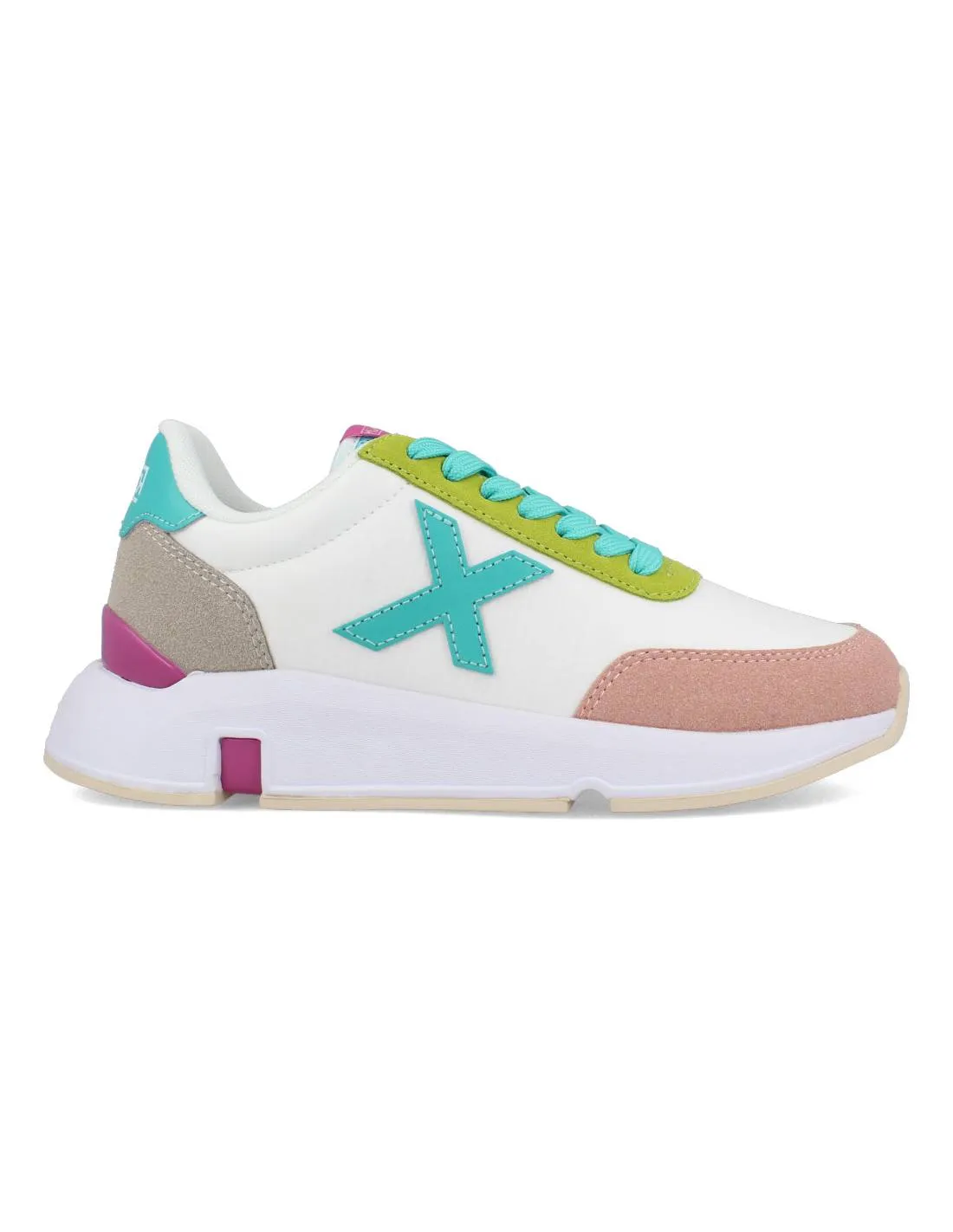MUNICH  ZAPATILLA CASUAL VERSUS KID 37 MULTICOLOR