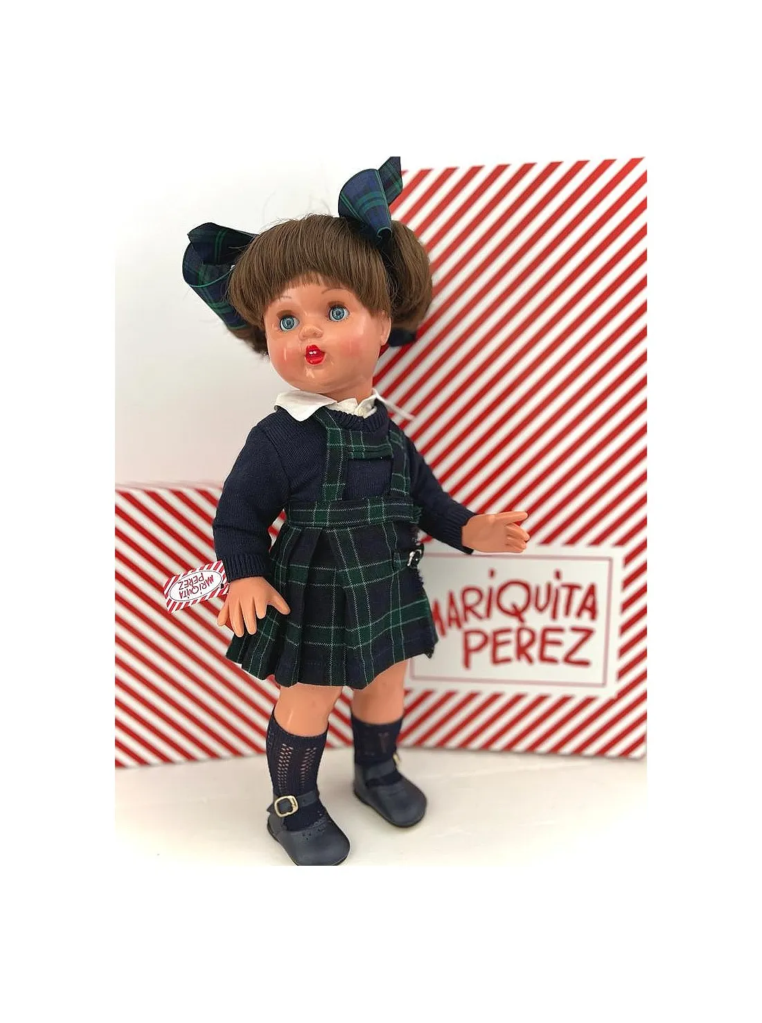 MUñECA MARIQUITA PéREZ COLEGIALA  VINILO 50CM.