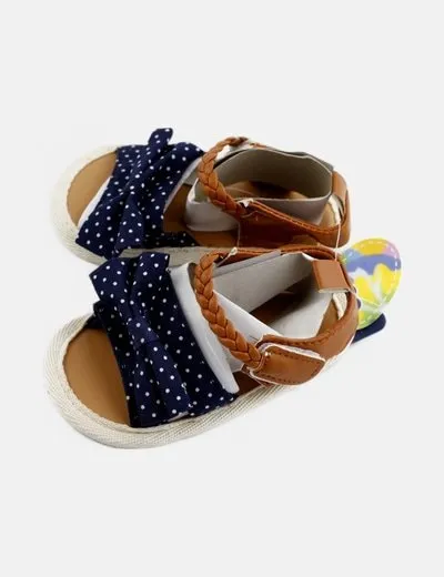 Myggpp Sandalia azul lazo