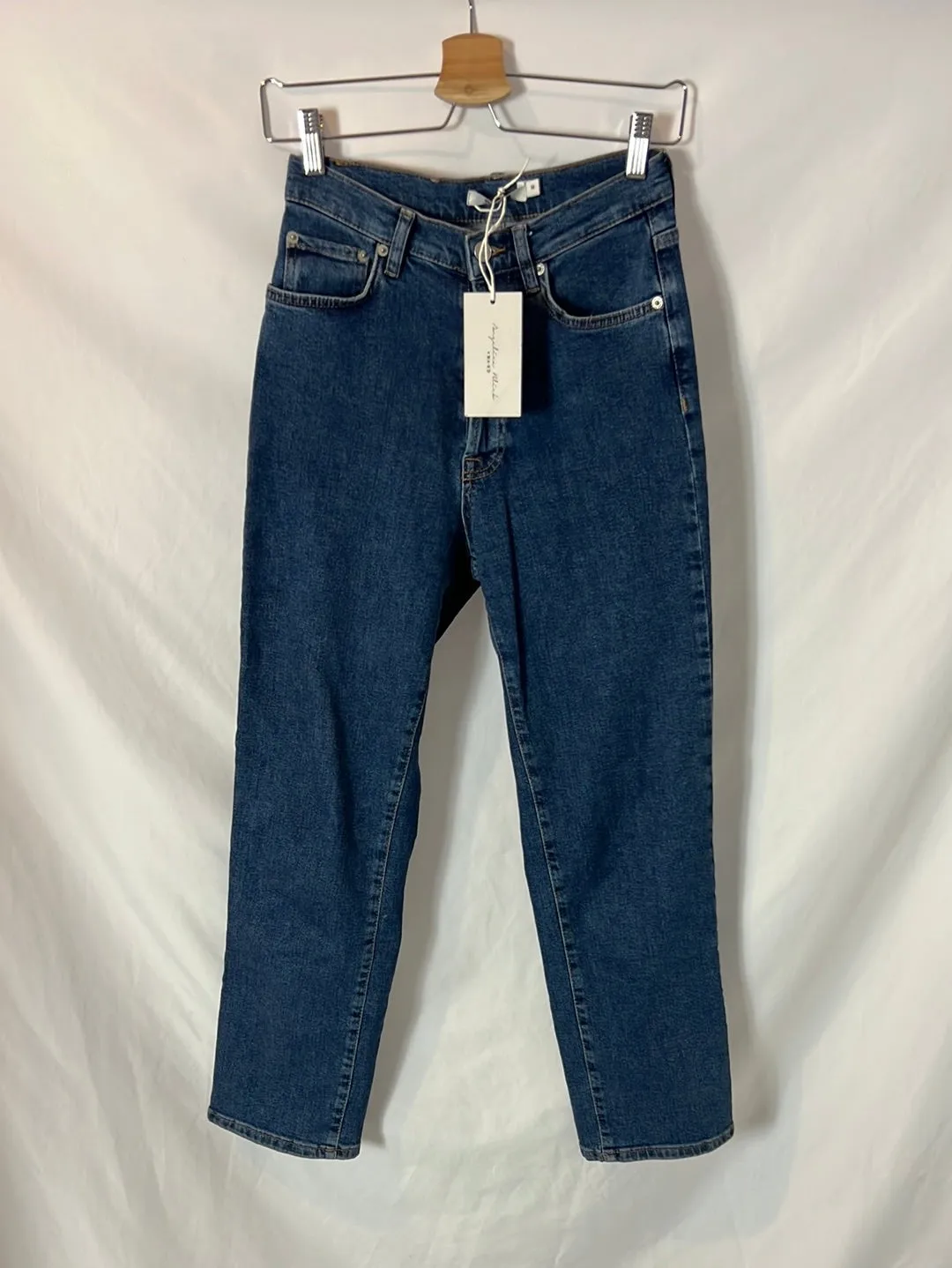 NAKD. PANTALóN DENIM OSCURO T.36