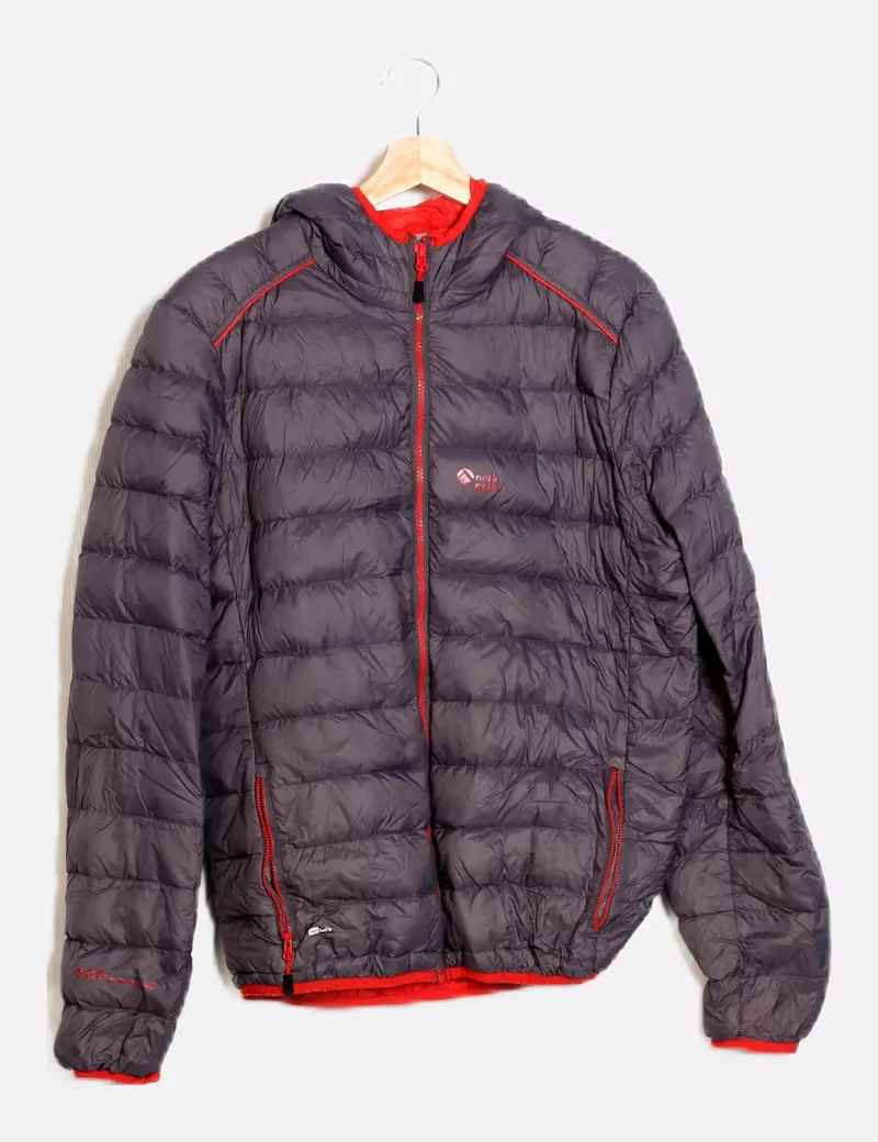 Neak peak Abrigo acolchado gris