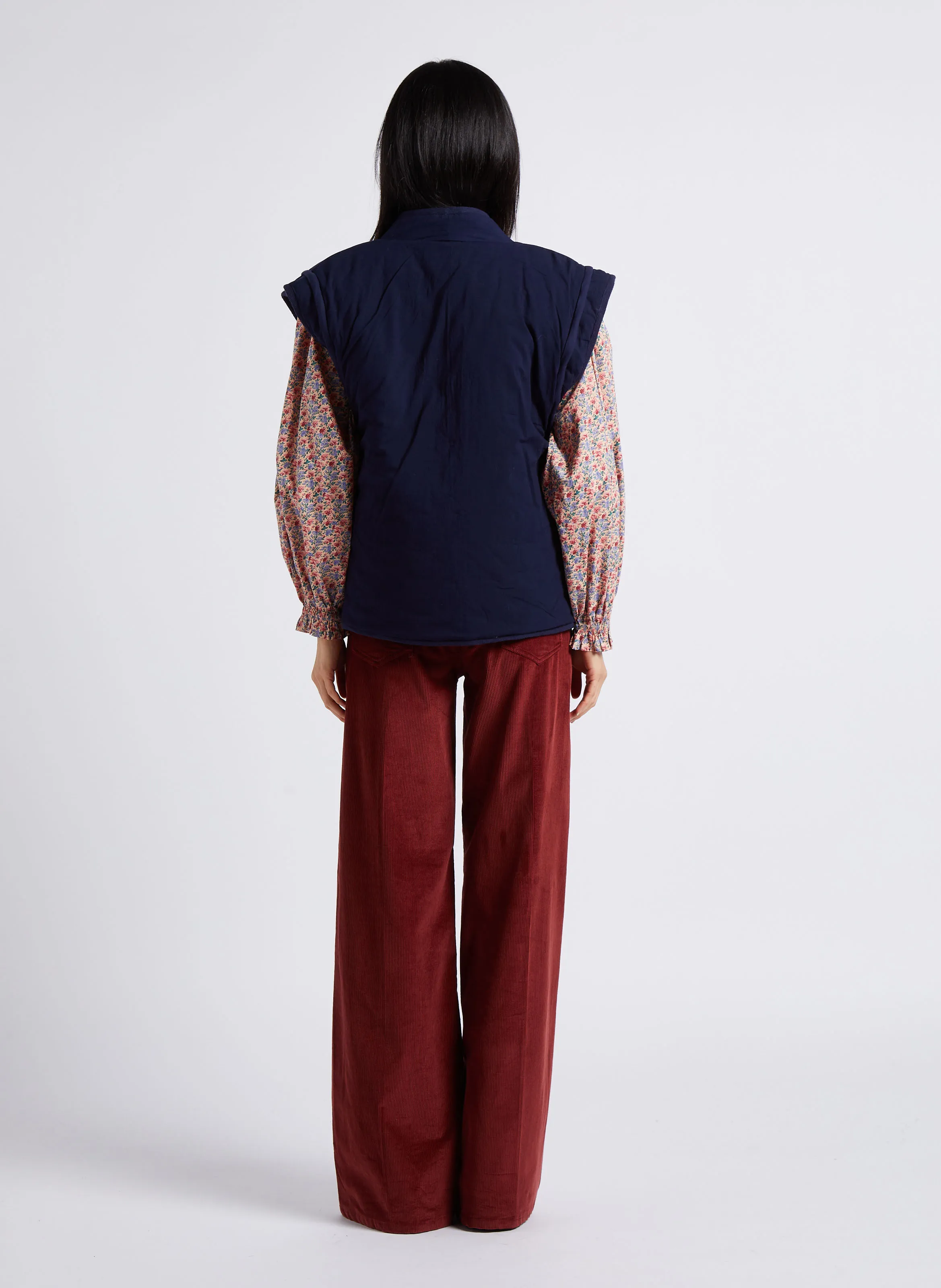 NELIANA  CHAQUETA PATCHWORK DE ALGODóN EN MULTICOLOR