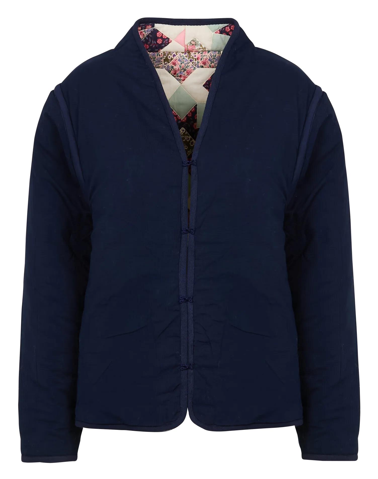NELIANA  CHAQUETA PATCHWORK DE ALGODóN EN MULTICOLOR