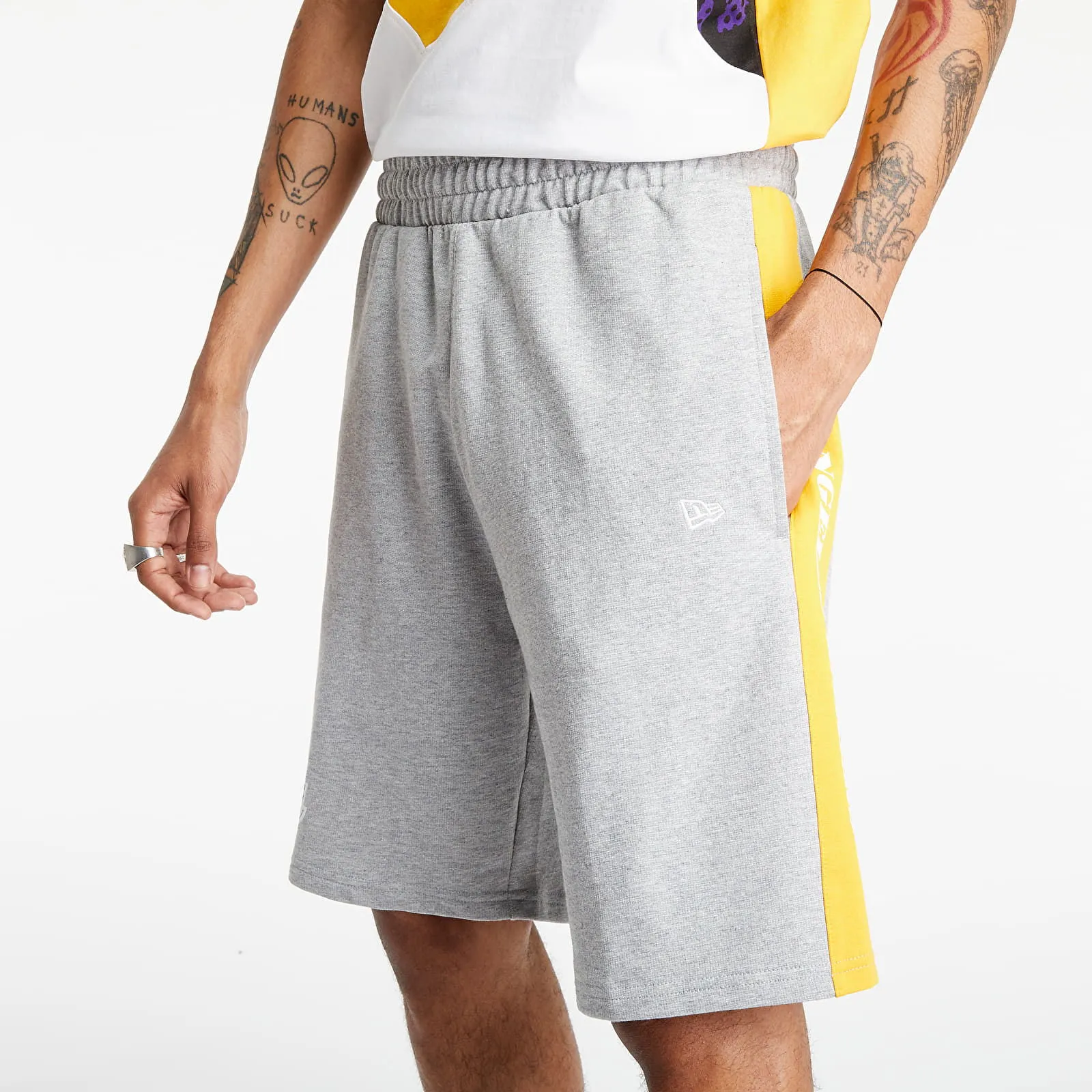 New Era NBA Side Panel Short Los Angeles Lakers
