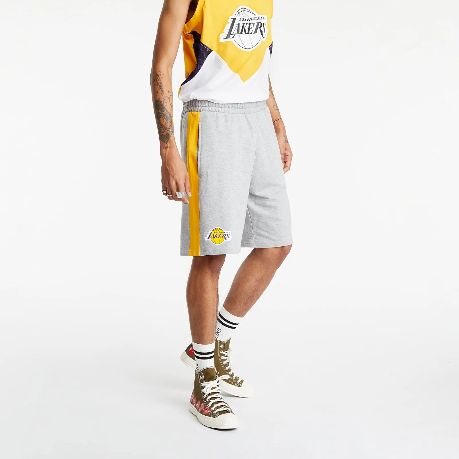 New Era NBA Side Panel Short Los Angeles Lakers