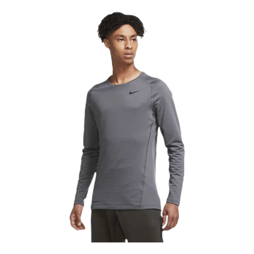 Nike Pro Warm LS Top Black/Grey